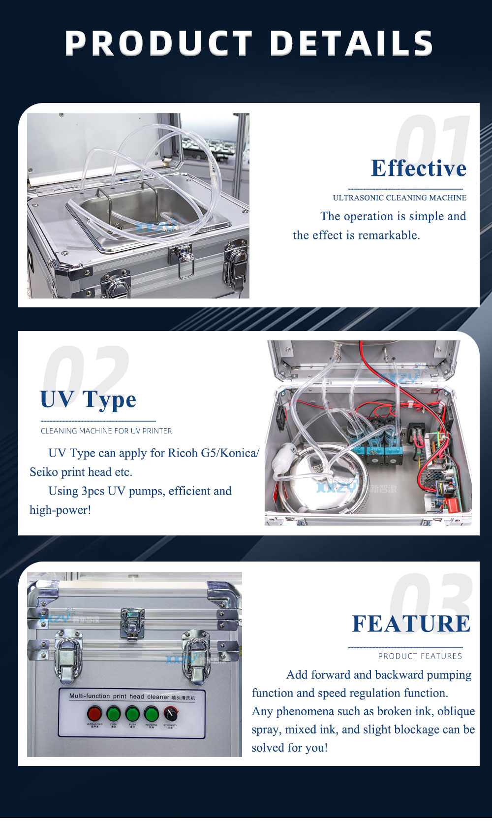 Multi-function Print Head Cleaner